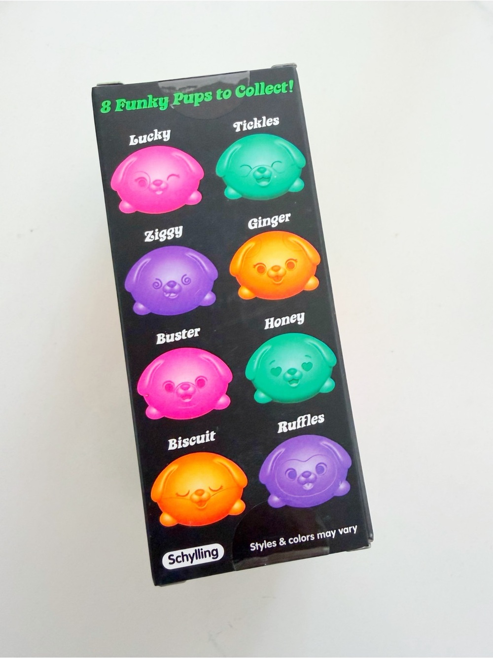 NeeDoh Funky Pup Teenie 3-Pack Dog Squishy Fidget Toy Set NEW Sealed Rare Colors - Picture 3 of 4